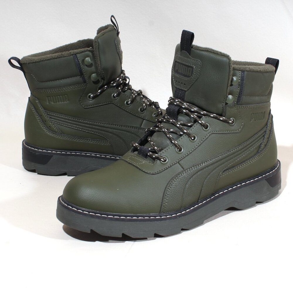 Puma Desierto V3 Dark Olive Mens Size 11 Green Shoes